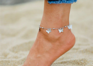 Draya Butterfly Anklet
