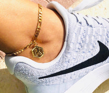 Load image into Gallery viewer, Figaro Initial Ankle Bracelets (All Letters Available)
