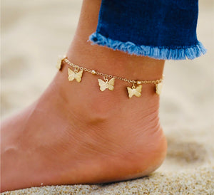 Draya Butterfly Anklet